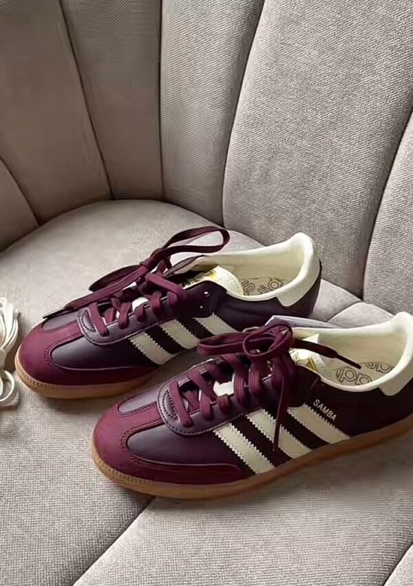 Adidas Samba (Maroon) - Image 3