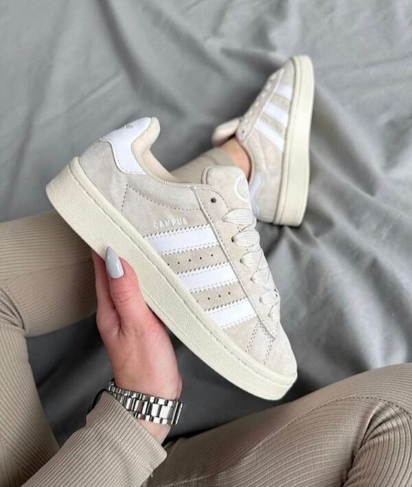 Adidas campus (Beige white) - Image 2