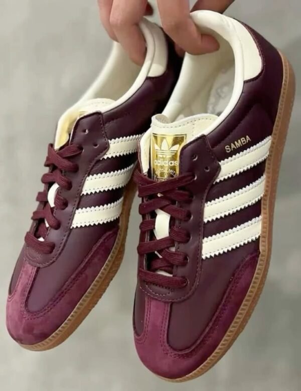 Adidas Samba (Maroon) - Image 2