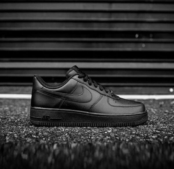 Nike Airforce 1 (Black Standard) - Image 4