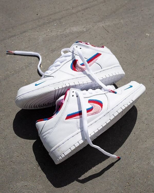 Nike SB Dunk Low X Parra 'White' - Image 3