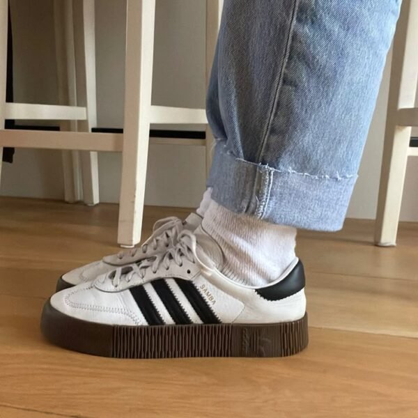 Adidas Samba High (White Black) - Image 3