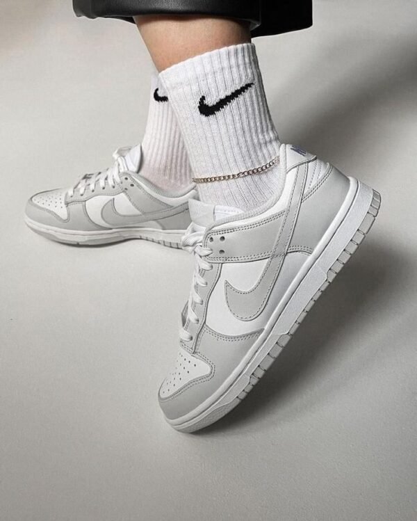 Nike Sb Dunk Low (Grey White) - Image 2