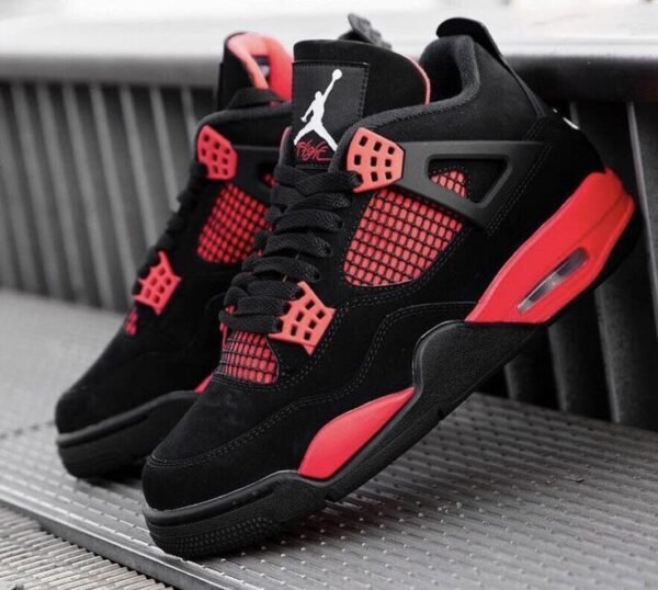 Nike Air Jordan 4 - Red Thunder - Image 3