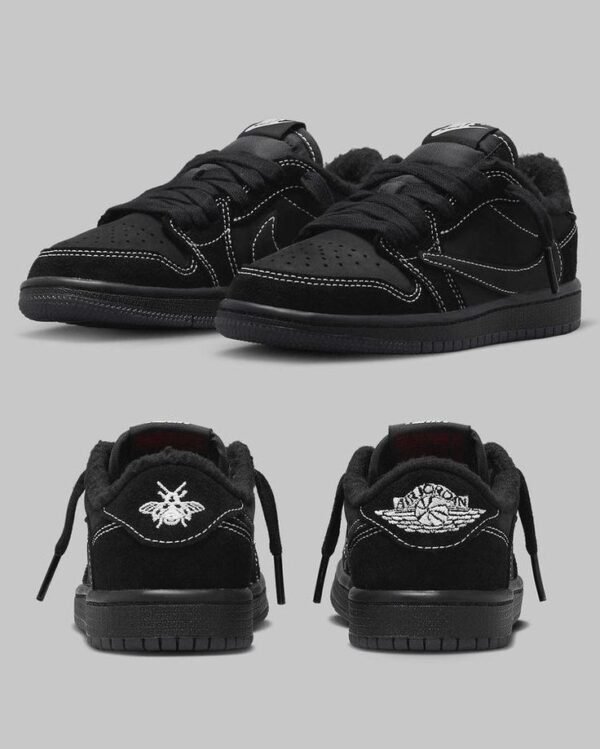 Nike Air Jordan 1 Low x Travis Scott 'Black Phantom' - Image 2