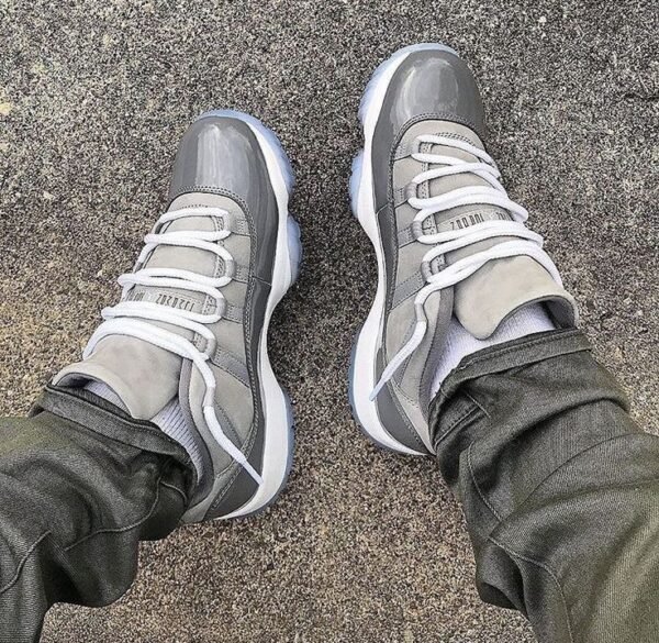 Nike Jordan 11 Retro - Grey - Image 4