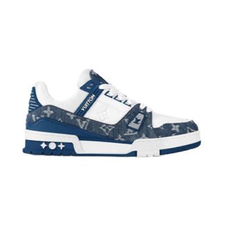 Louis Vittuon Trainer Sneaker - Blue