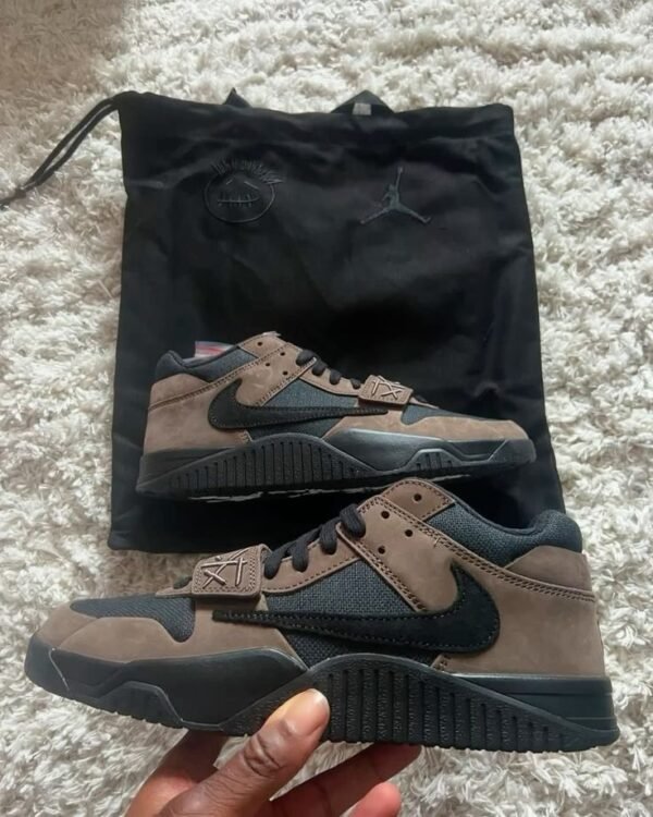 Nike Jordan Jumpman Jack - Black and Dark Mocha - Image 3