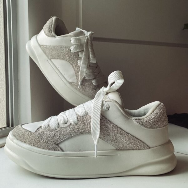 Zara Chunky Sneaker - Grey - Image 3