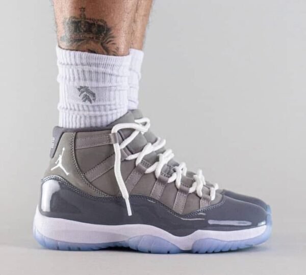 Nike Jordan 11 Retro - Grey - Image 3